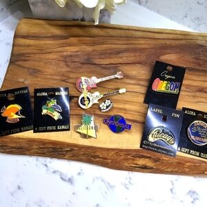 Assorted Travel Pins - Set of 10